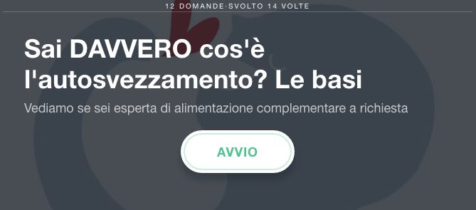 quiz autovezzamento