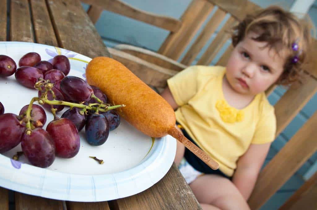 corretto approccio dei bambini verso il cibo