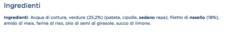 Quanta carne contengono gli omogeneizzati – carne