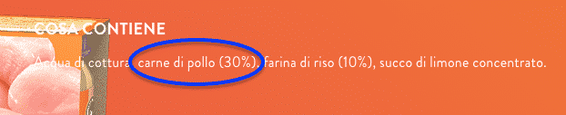 Quanta carne contengono gli omogeneizzati – carne