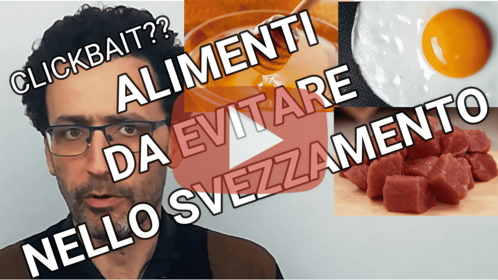 Cibi proibiti svezzamento