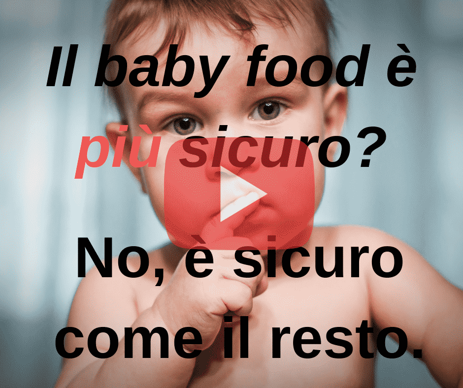 sicurezza cibo bambini svezzamento