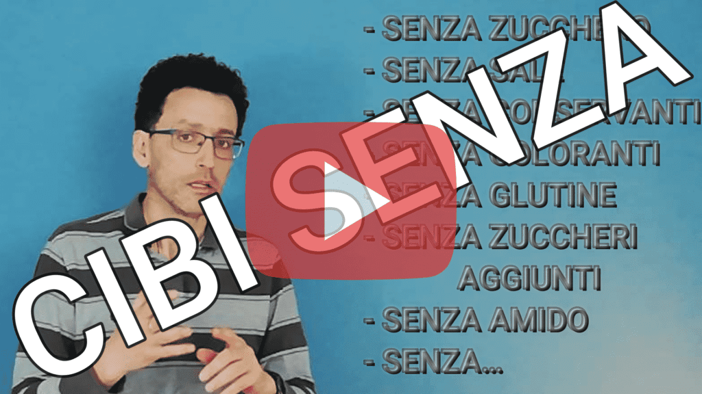 Cibi "senza" – cibi