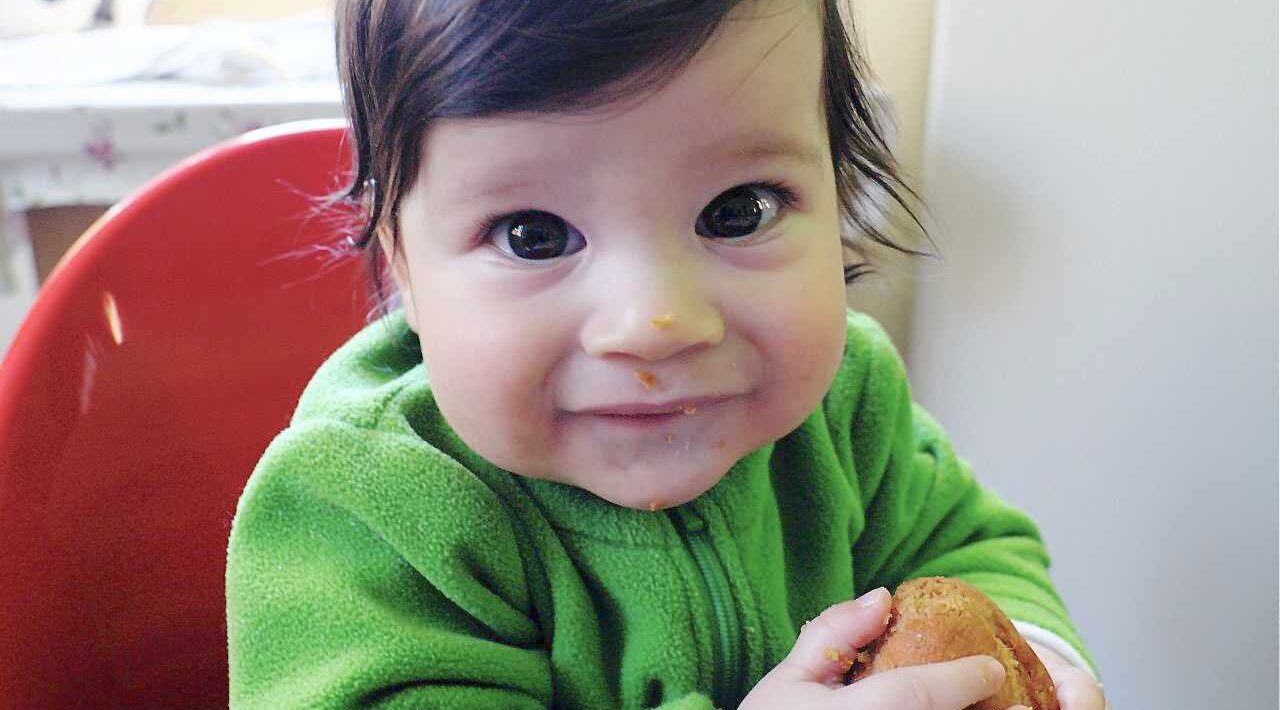 jacopo Bambino 7 mesi autosvezzamento