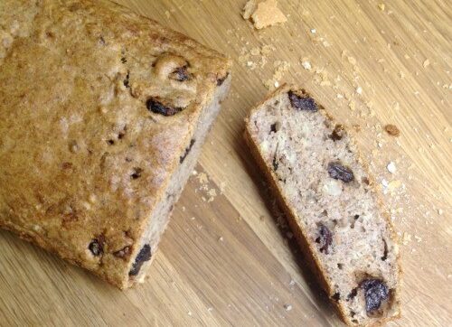 Banana cake, torta senza zucchero