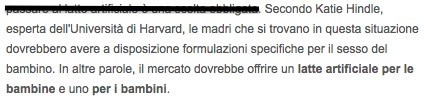 SOle 24 ore Katie Hinde articolo