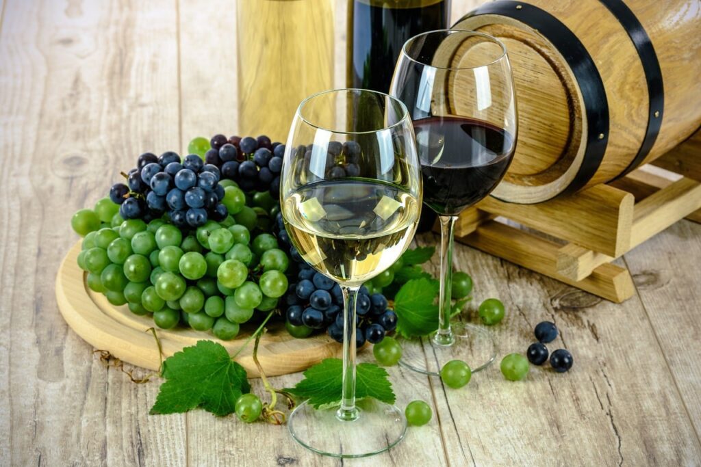 cucinare con il vino residuo di alcol