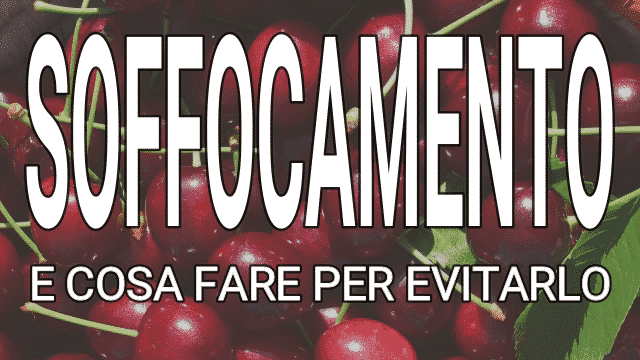 rischio di soffocamento svezzamento