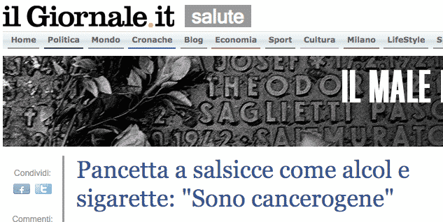Prosciutto cancerogeno? – Prosciutto