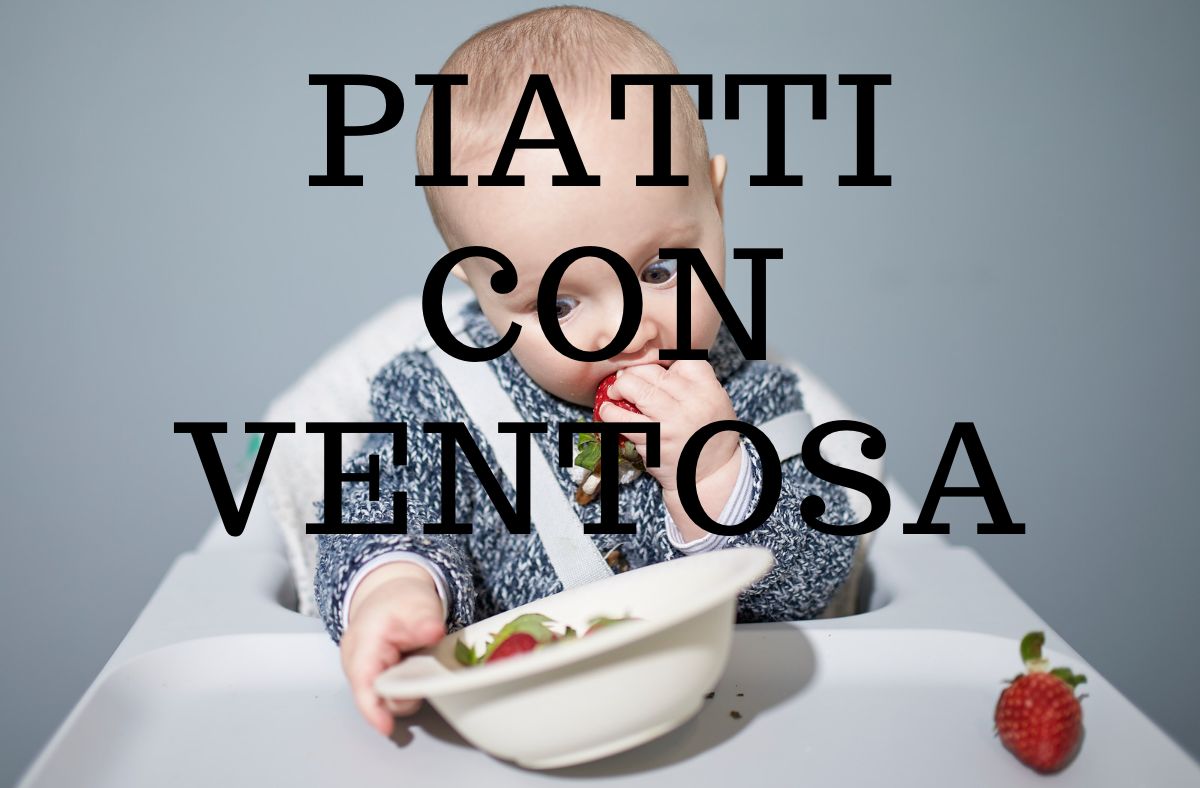 piatto con ventosa